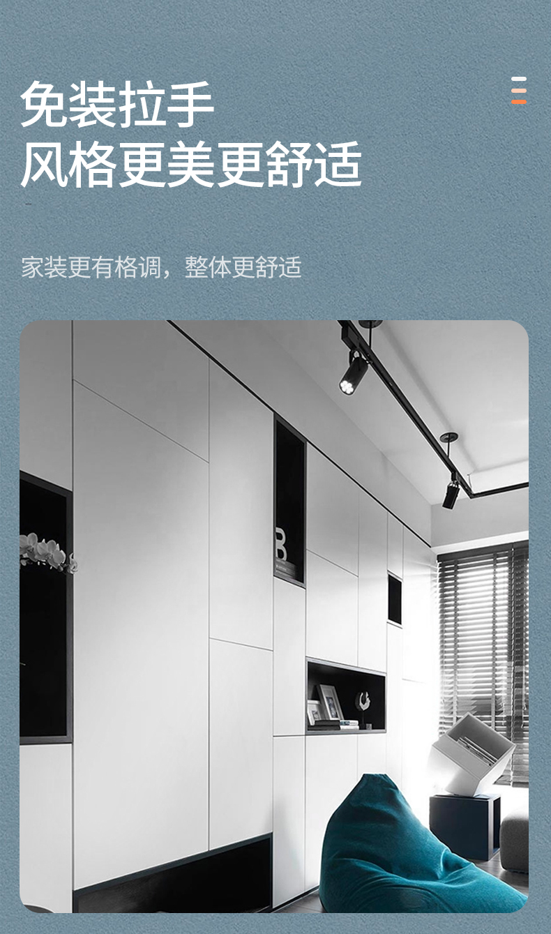 水棋盛柜门反弹器按压式自动弹力开关衣柜隐形免拉手弹簧回弹碰珠按弹