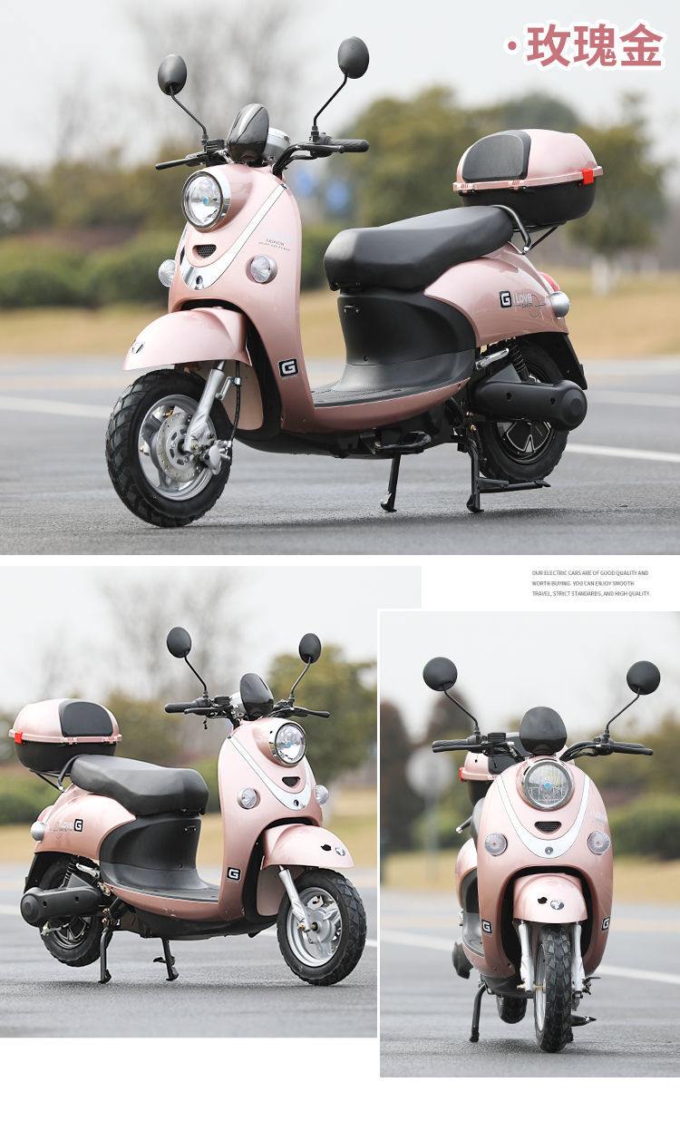 小龟王电动车2021新款米兰60v72v电瓶车男女双人踏板车电动摩托爱尔兰