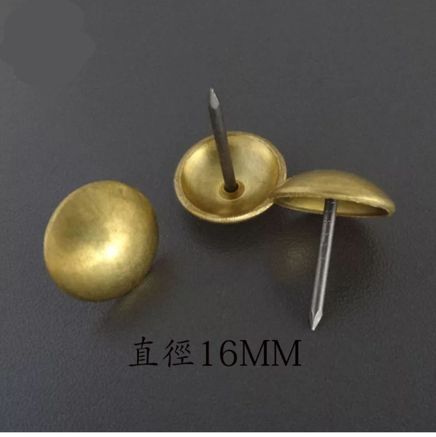 中式仿古家具配件铜钉圆头小泡钉装饰合页绕线画铜钉子木工图钉长8mm