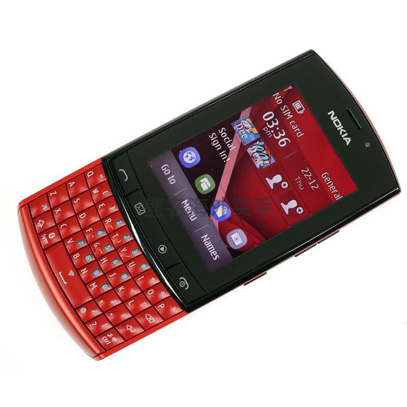 诺基亚nokia303手机直板按键手机老人机三码合一学生备用功能机红色