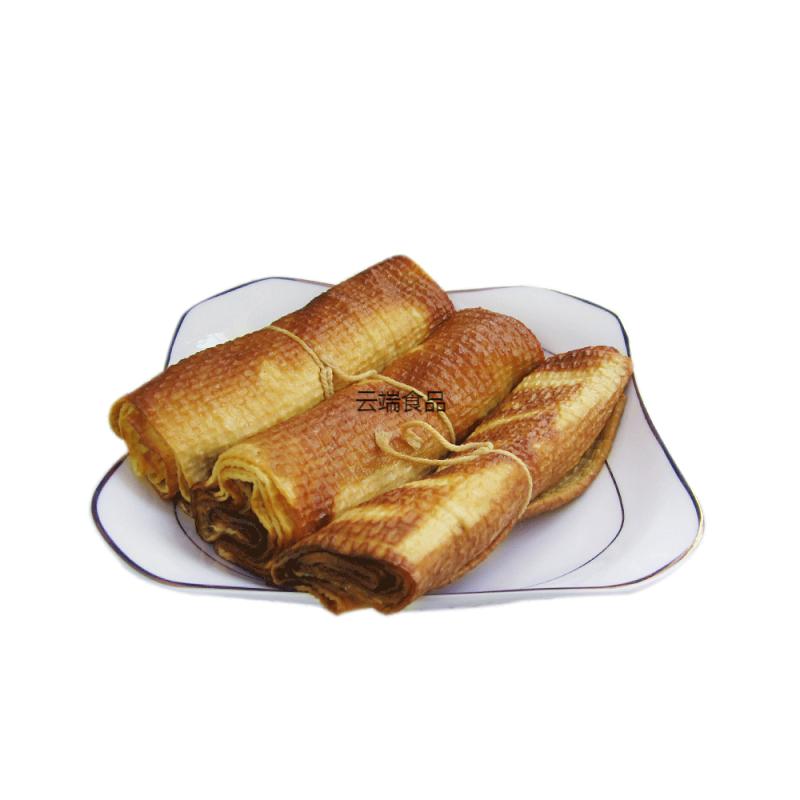 东北特产榆树五香熏干豆腐卷东北熏香美味千张干豆腐皮素食2斤年货