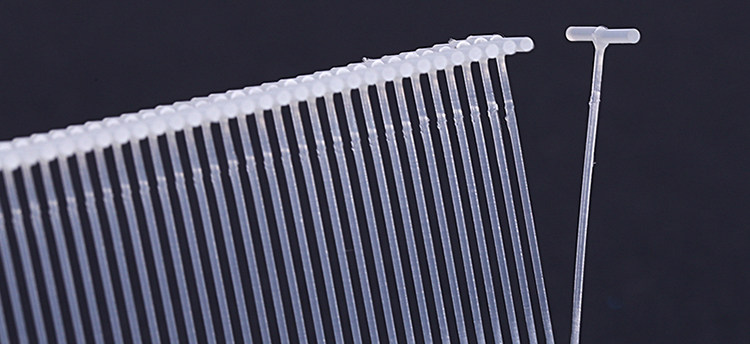 可狄工字胶针雨伞专用胶针尼龙细胶针条吊牌枪针短胶针吊牌打雨伞枪丝