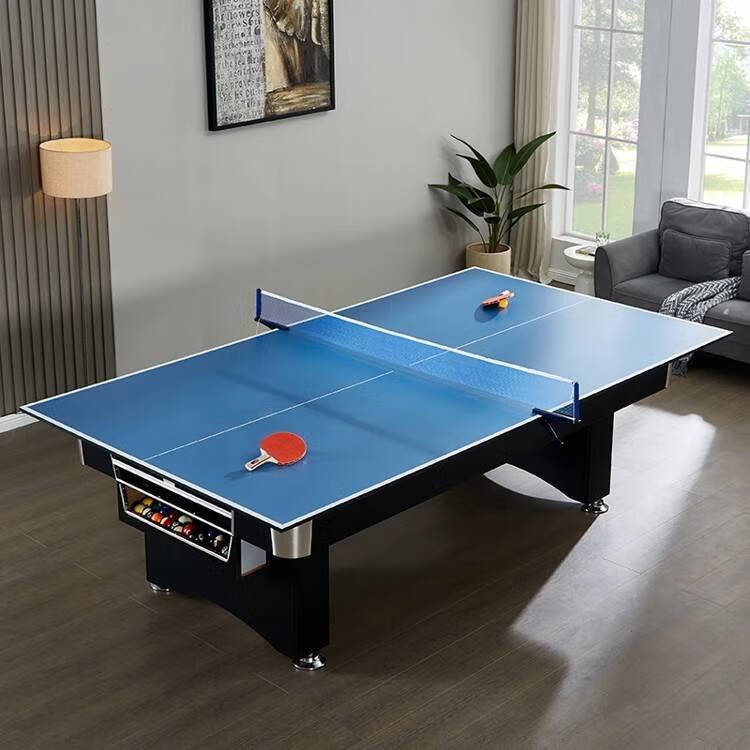 兵兵球台 乒乓球桌简易球桌折叠家用家庭小型标准兵兵球桌球台室内