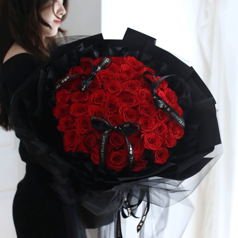 情之诺鲜花速递同城配送花店红玫瑰花束求婚表白生日北京上海广州深圳