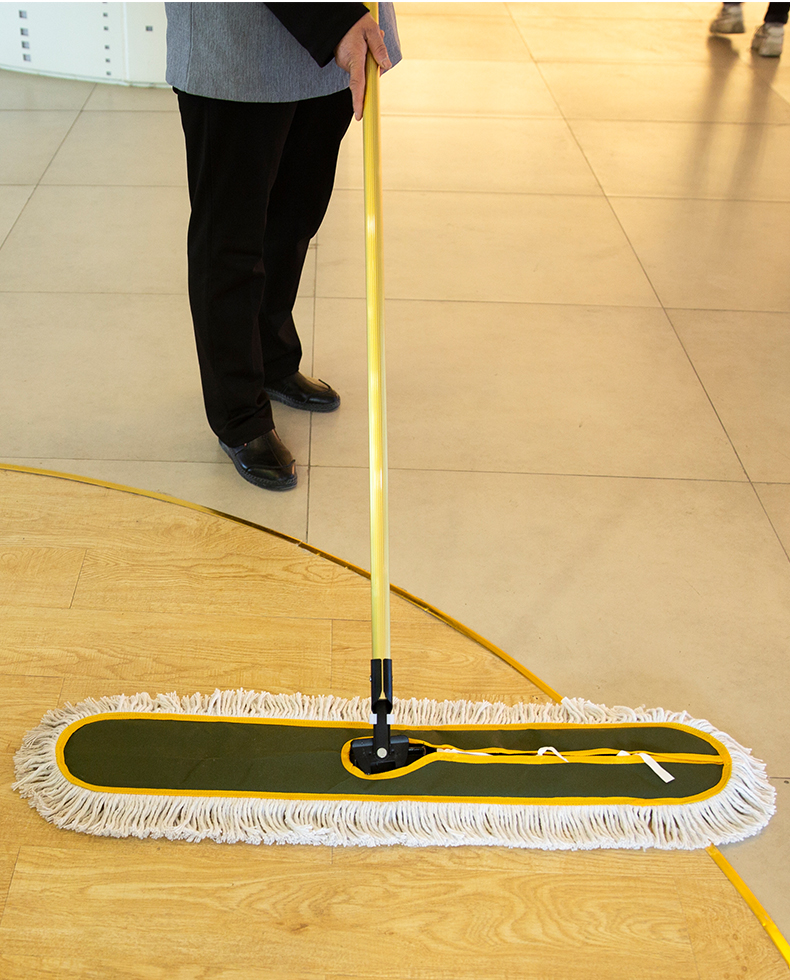 工业拖把结实商用大号尘推平板拖把套装酒店工厂棉线长排拖把家用一拖