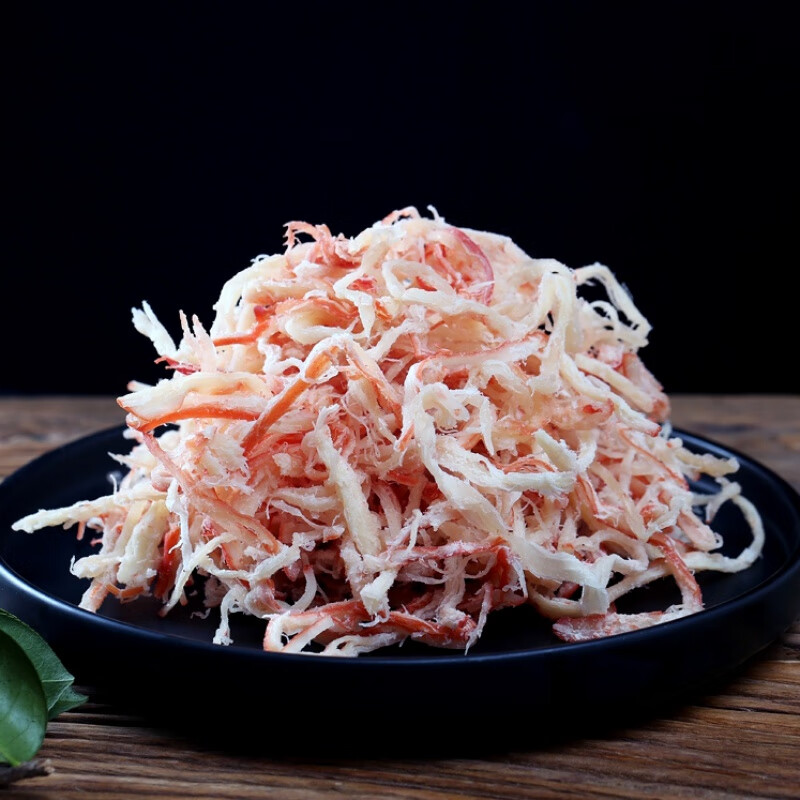 包装即食手撕海鲜干货北海特产散装休闲零食原味碳烤鱿鱼丝100g尝鲜装