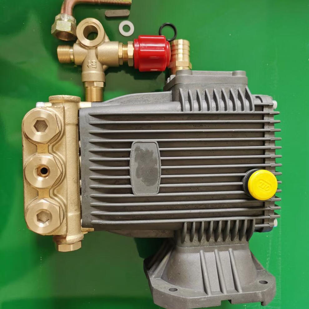 飞驰 黑猫 超高压清洗机 泵头洗车机头 15-70l泵头 陶瓷柱塞 全铜造雾