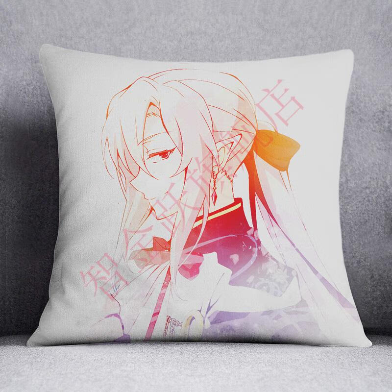 终结的炽天使周边费娘抱枕双面图费里德米迦迩柊筱娅靠枕可拆卸 2# 50