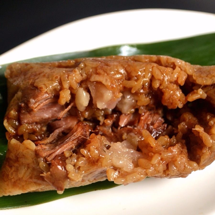 浙江衢州龙游特产 芋头肉粽子农家纯手工粽子新鲜肉粽美食小吃5个 鲜