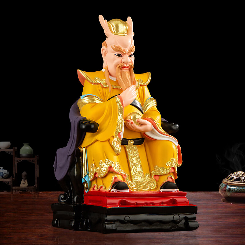 龙王爷神像东海南海西海北海龙王家用供奉保平安佛像四海龙王摆件 16