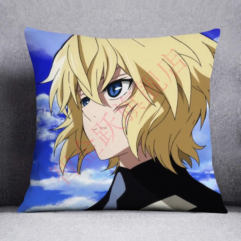 终结的炽天使周边费娘抱枕双面图费里德米迦迩柊筱娅靠枕可拆卸 12