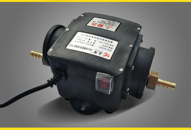 天然气增压泵商用40w80w燃气沼气专用增压泵家用加压泵增压器煤气悦至