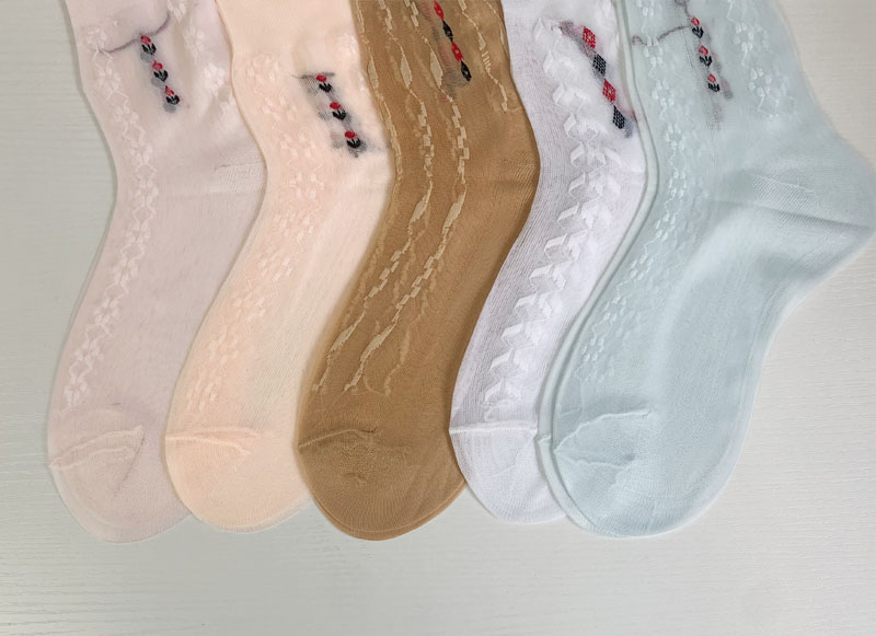 enyao丝袜女老式宽松口丝光袜中老人女有跟丝光袜透气防勾丝袜子-dsq