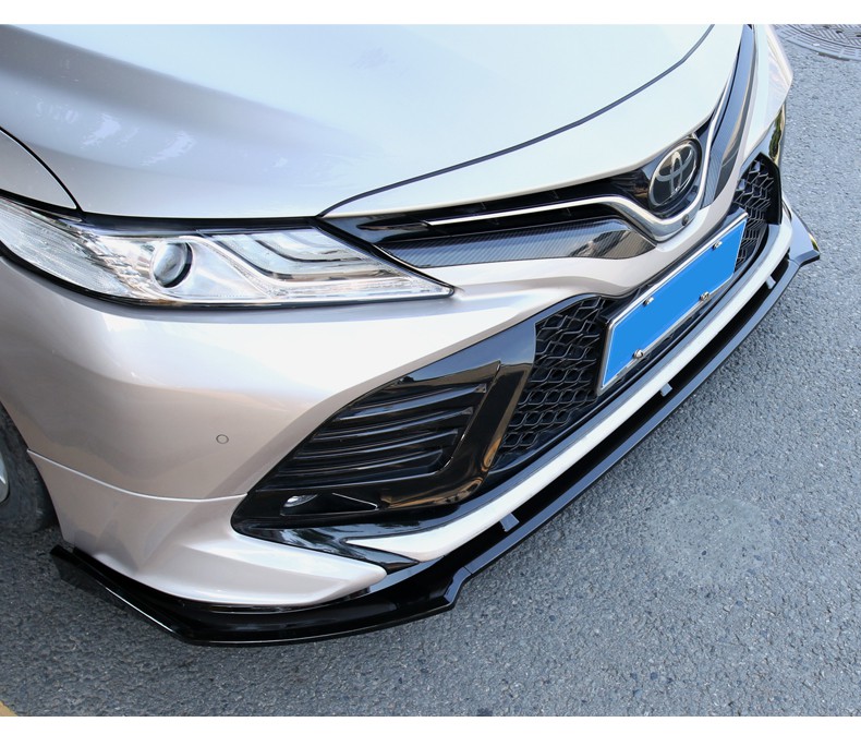 21款第八代凯美瑞保险杠前铲适用于丰田八代三段式前改装配件专用