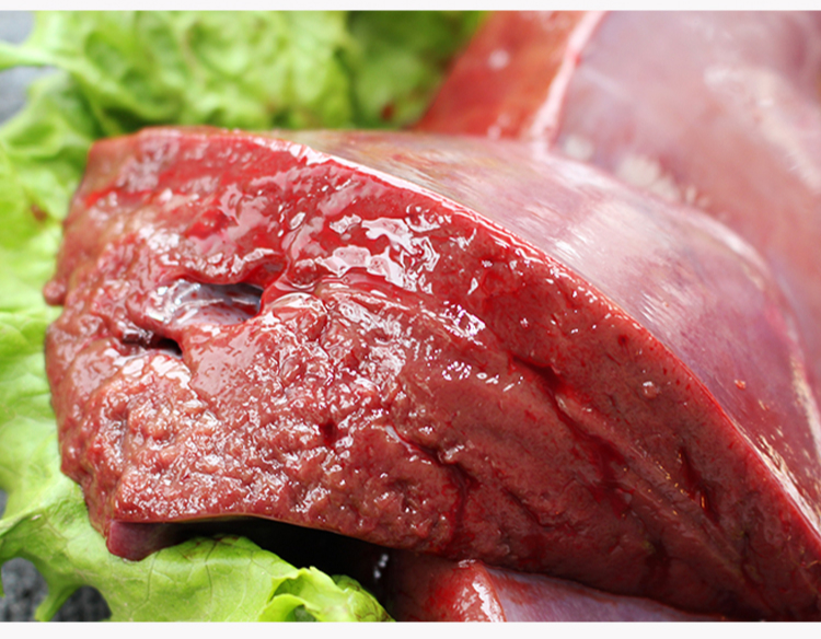 新鲜黄牛肝生牛肝牛杂牛肝散称牛下水新鲜牛肝脏生肝内脏 2斤【图片