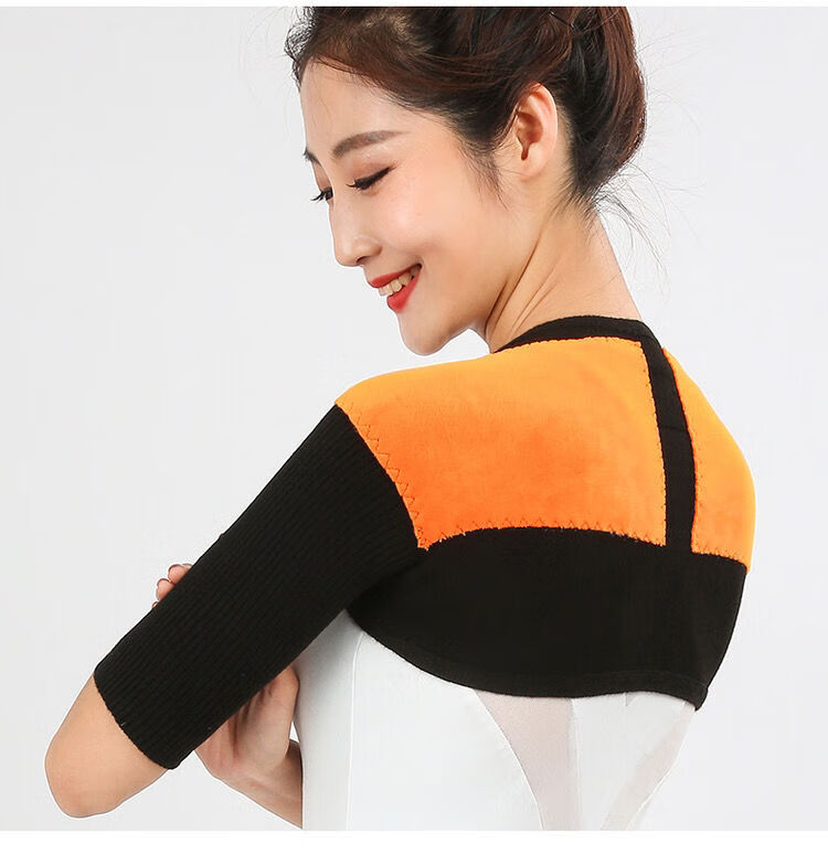 护胳膊肩手臂套保暖披肩护肩膀保暖睡觉防寒湿护肩颈椎坎肩防风薄款