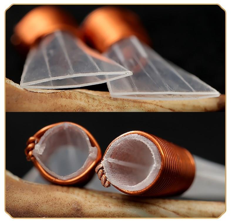 三道筋唢呐哨片免修专业级树脂塑料哨子叫子嘴子通用唢呐配件小g调