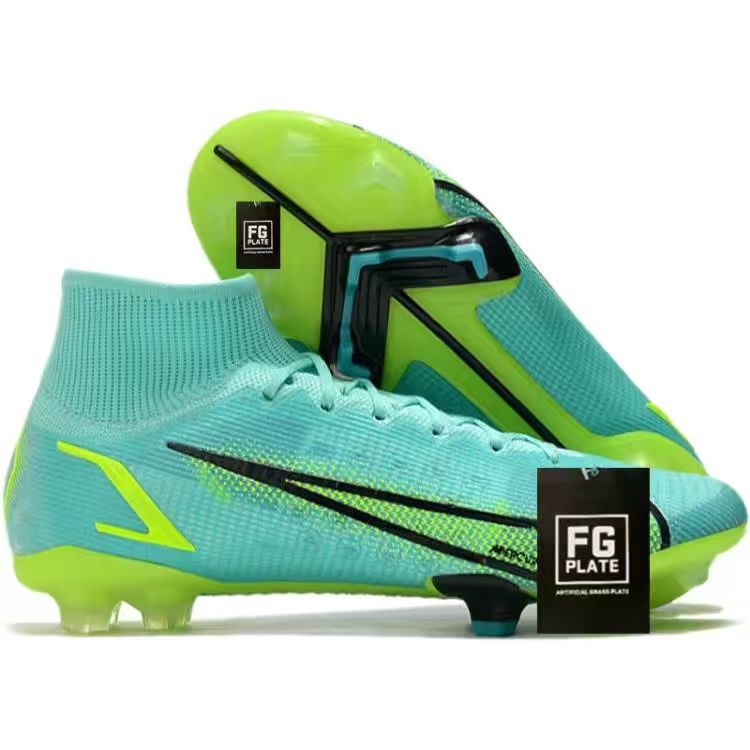 小李子同款刺客14代欧洲杯fg高低帮c罗cr7足球鞋姆巴佩男女ag钉tf碎钉
