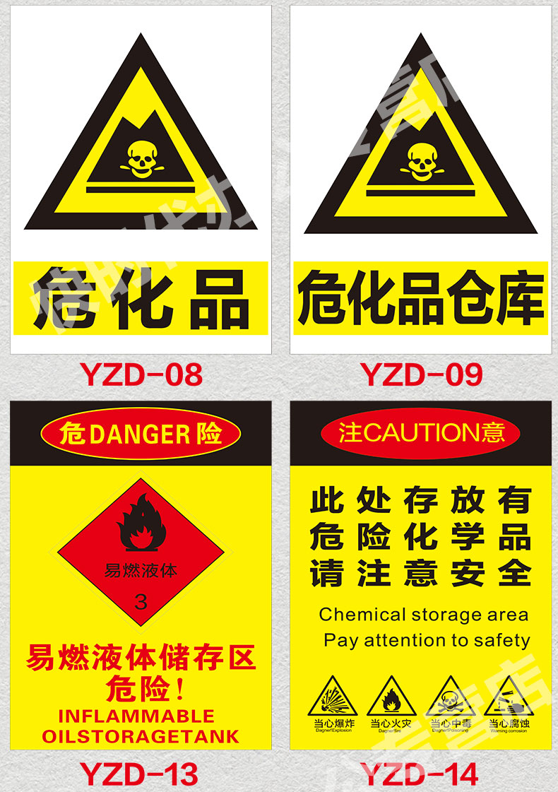 标识牌易制毒化学品仓库管理制度警示牌易燃易爆危险区注意安全严禁