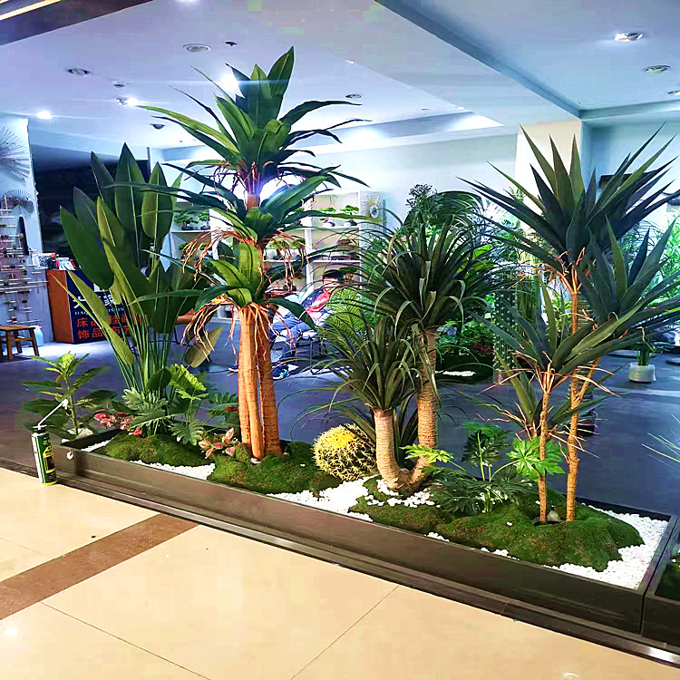 仿真青苔藓草皮草坪植物墙景观软装场背景橱窗展示盆景盆栽假苔藓一号