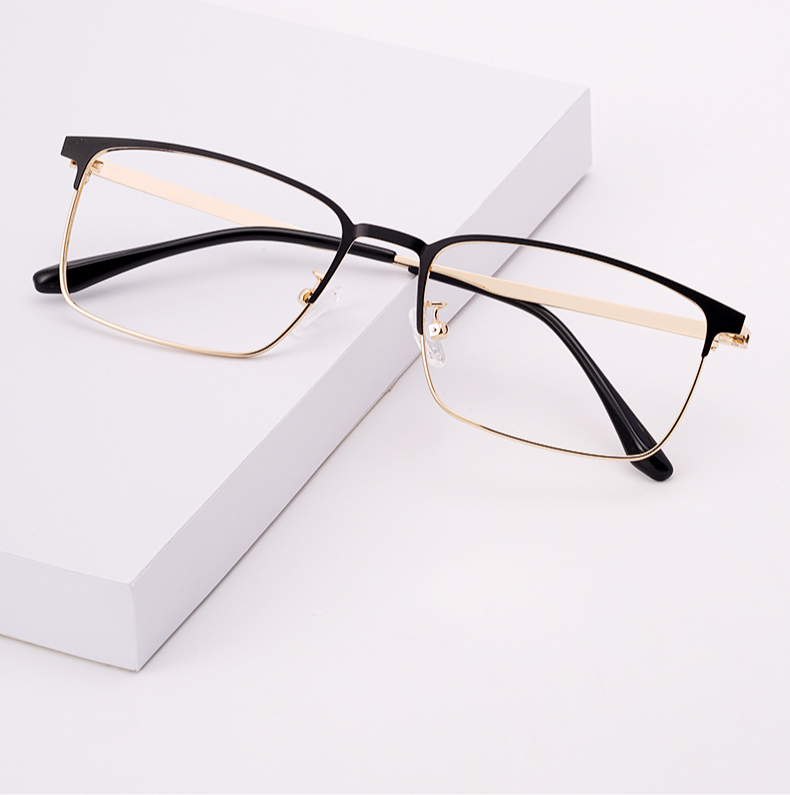 时尚防蓝光高清中老年人轻舒适老光眼镜 防蓝光老花 400度【图片 价格