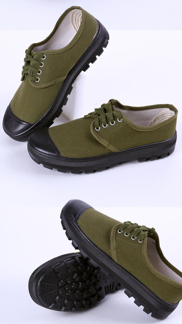 盖聂干活的鞋 低解放鞋加厚耐磨男女户外登山鞋工地干活防滑劳保鞋鞋