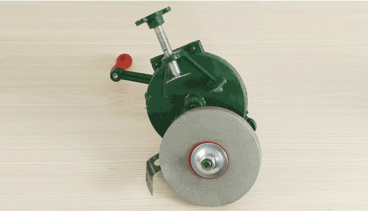 非电动台式6寸手摇砂轮机磨刀机磨石荡刀石手动磨磨剪子工具通用手摇