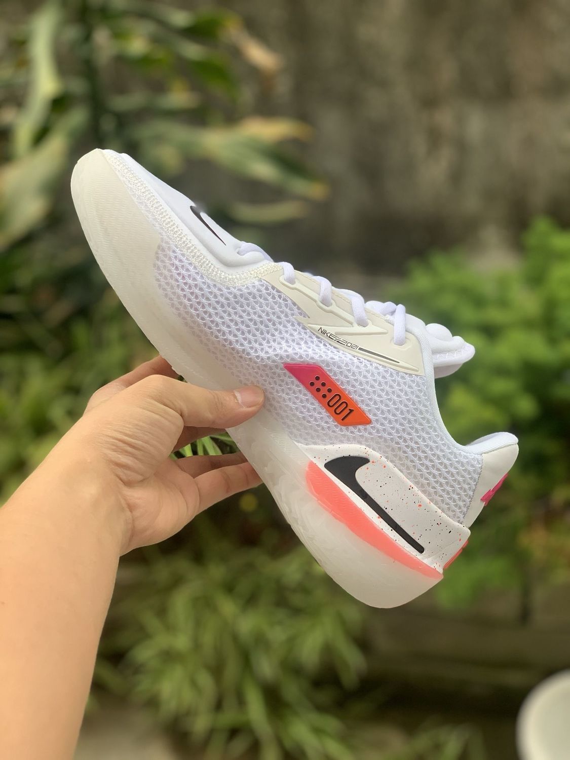 纯莆田gtcut篮球鞋gtcut水蜜桃男子低帮气垫缓震实战篮球鞋女白红黑39