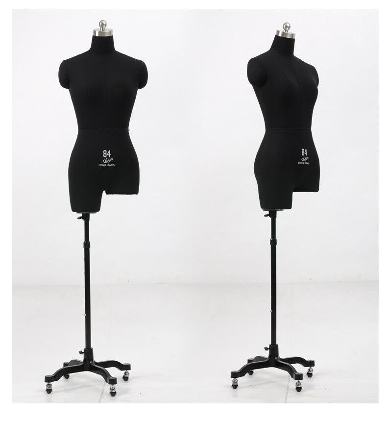 人台红邦立裁人台立体裁剪女人台可插针服装设计白80人台配铁三脚标配