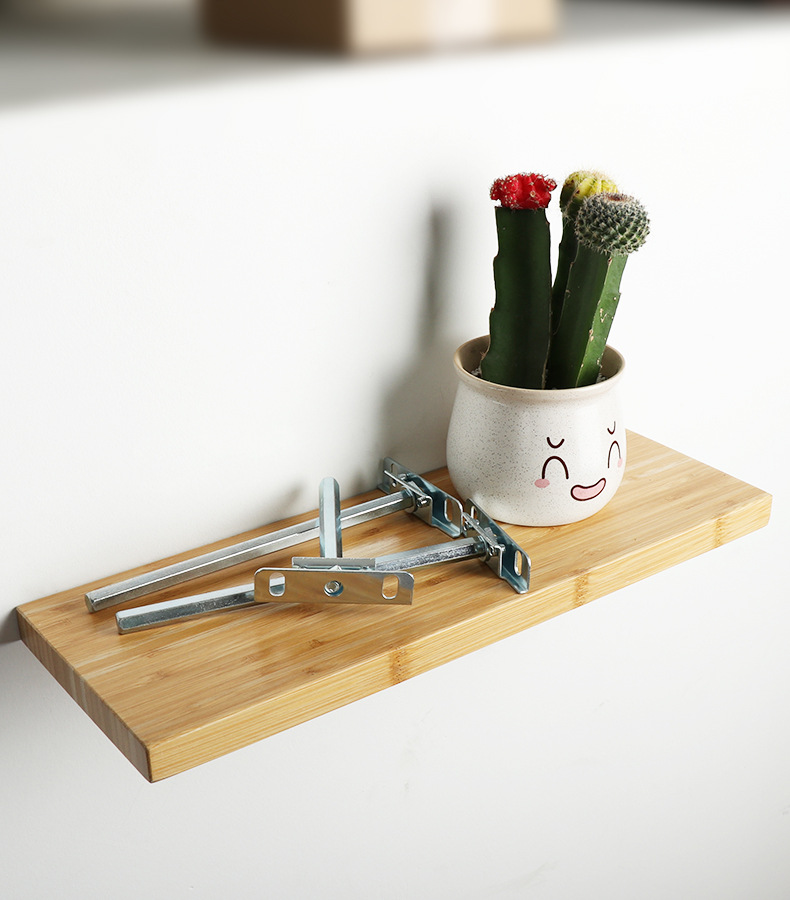 12厘六角暗藏支架隐形隔板托柱隐藏式家具层板托支架暗装托架六角柱