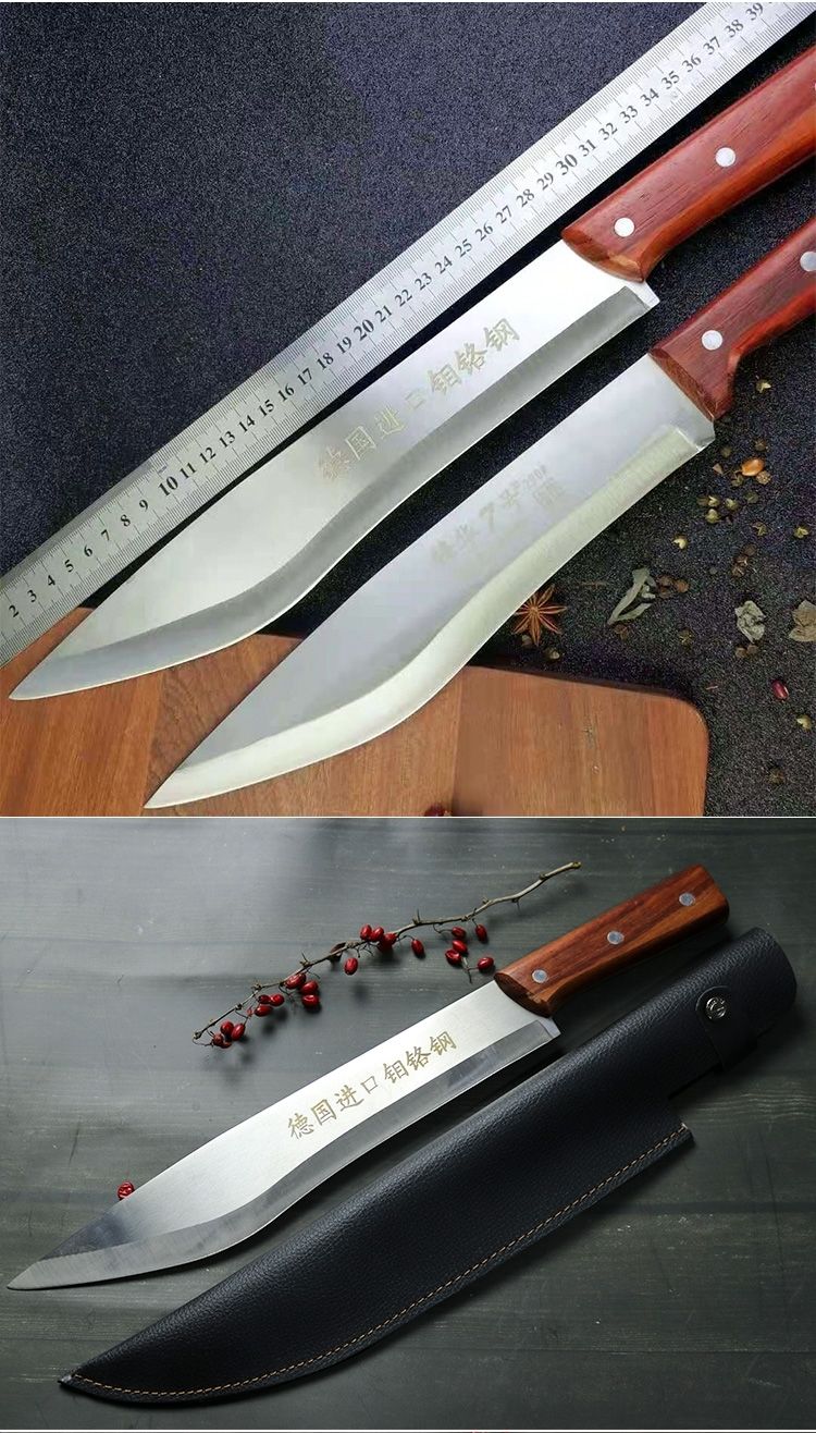 杀猪专用刀加长钢刀屠宰分割刀宰牛刀屠夫刀锋利无比加厚