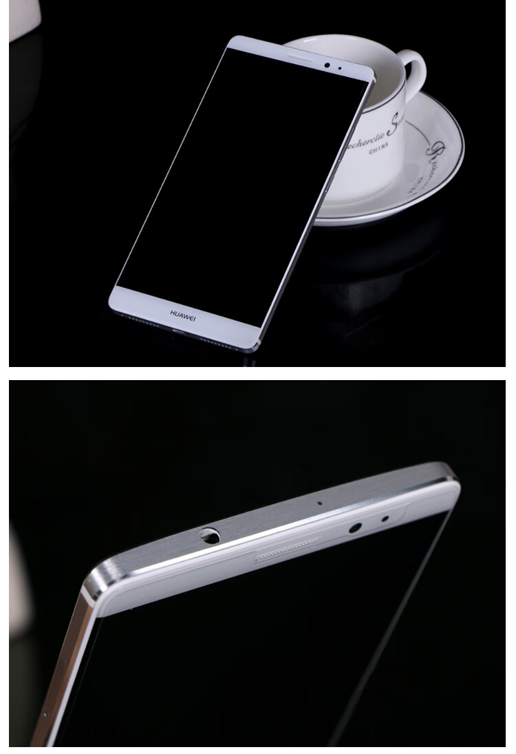 华为mate8 高配移动联通电信通4g指纹6寸大屏智能mt8手机 月光银 7成