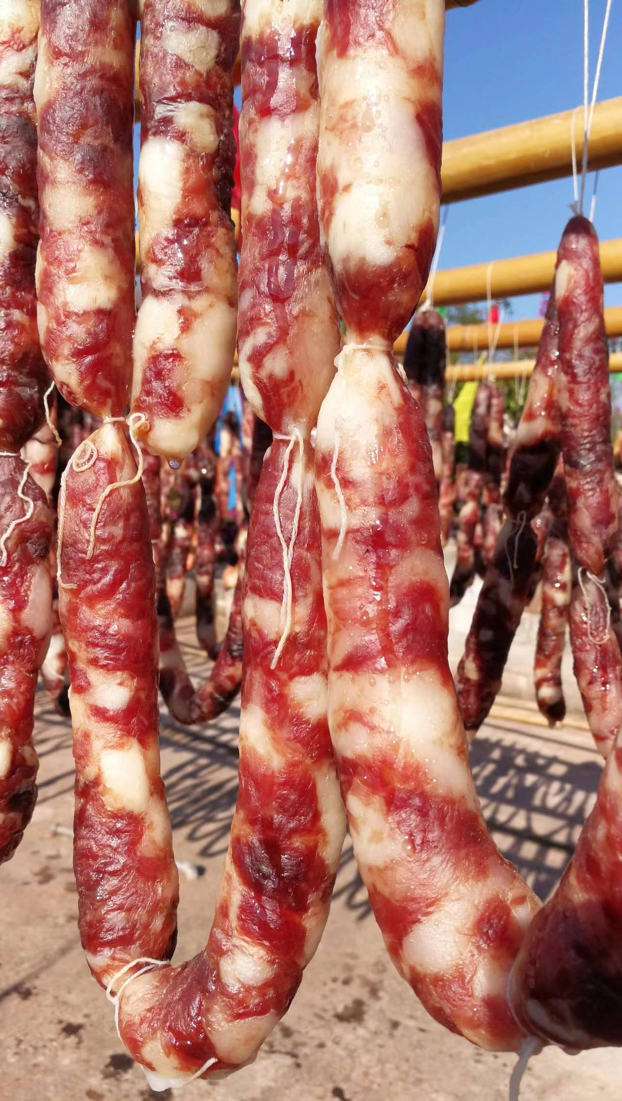 恒立丰猪肉生鲜非遗腊味闽南腊肠500g闽味香肠福建腊肉正宗甜肠手工