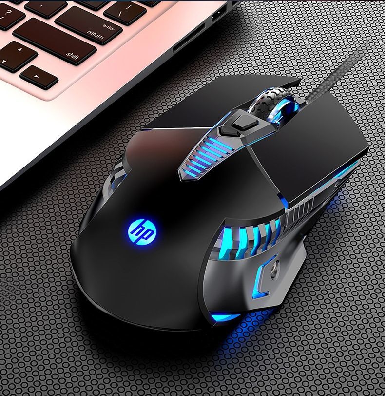 电脑台式家用电竞游戏lol吃鸡鼠标宏 豪华版m280-魔王黑有声【图片