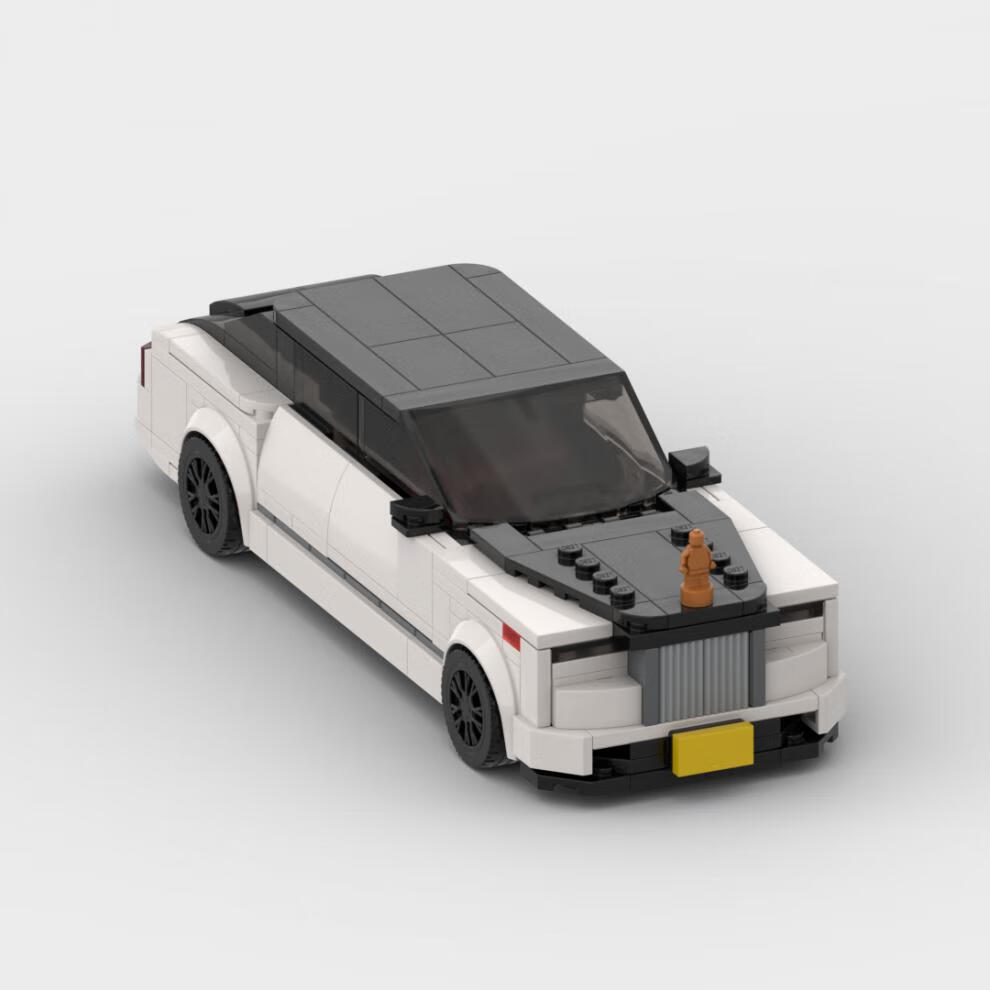 积木玩具适用拼装劳斯莱斯汽车幻影跑车模型speed 8格车 魅影 零件