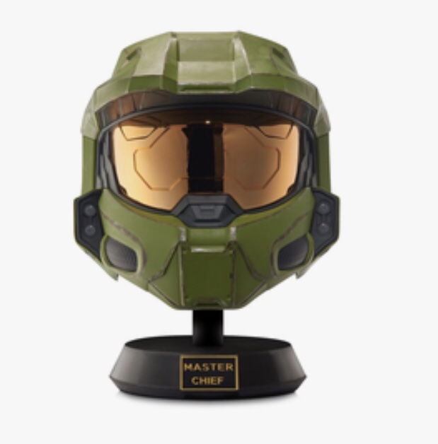 速发光环士官长头盔haloinfinite头盔masterchief士官长限量版光环