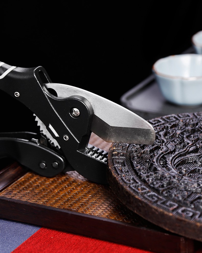 茶砖专用多功能茶剪茶钳茶刀茶针茶具配件开茶饼剪刀湘茗堂多功能茶剪