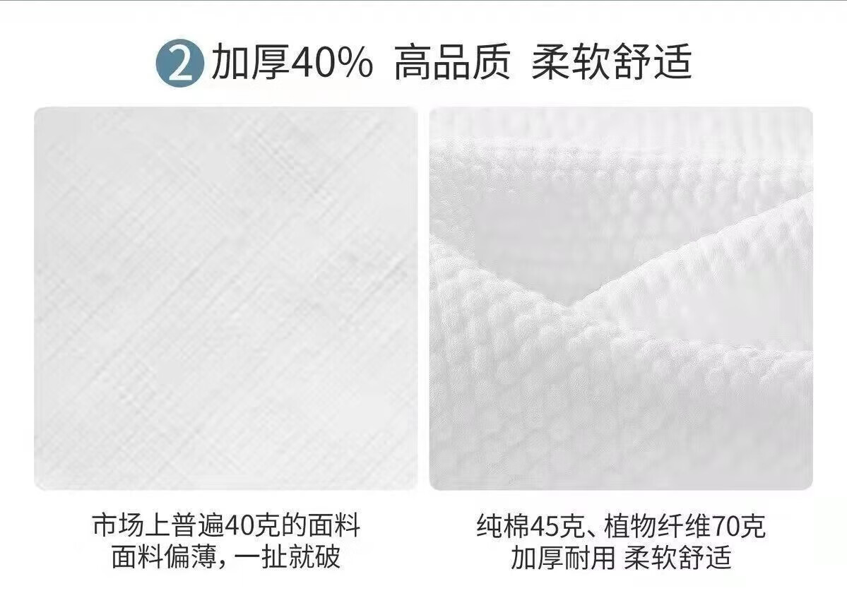 菲脂一次性压缩毛巾旅行美妆工具便携纯棉成人吸水不掉毛独 压缩毛巾 2包40个