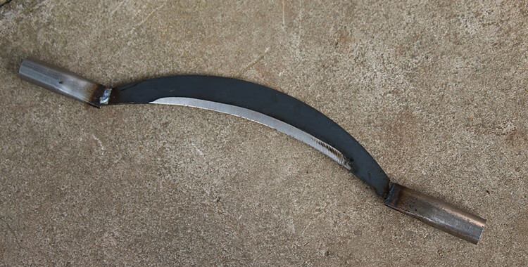 树皮刀锰钢弯形刮刀刮树铲子刨皮木工刨批刀具手工园艺园林工具