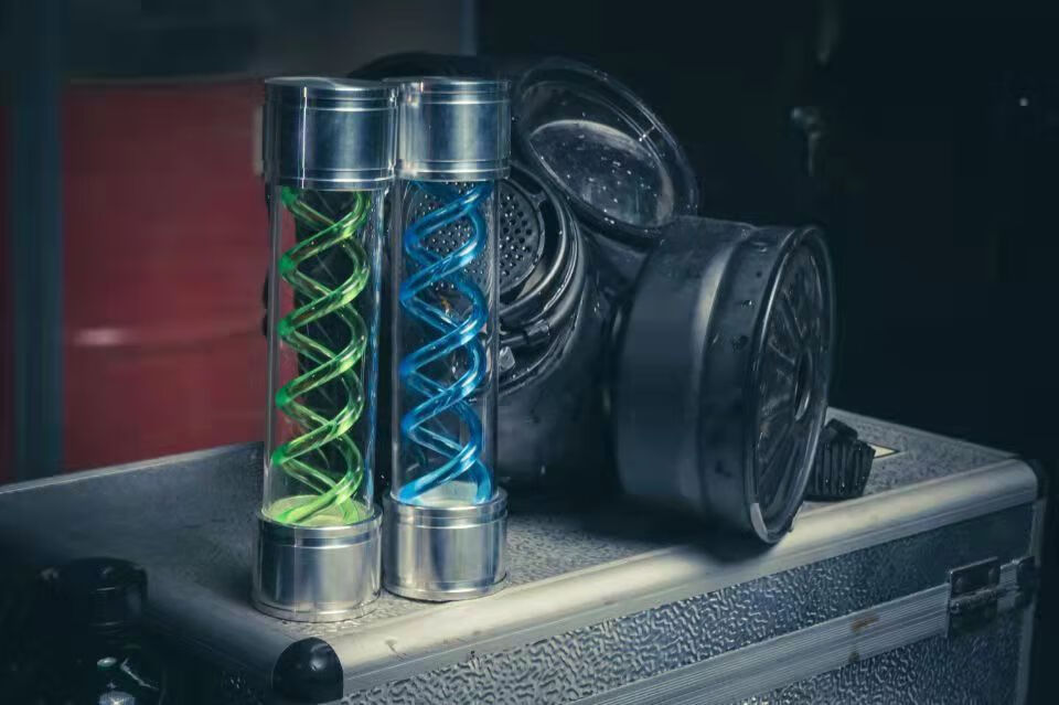 生化危机7·8手工周边t病毒g病毒试管样本密封瓶模型 t virus抗体解药