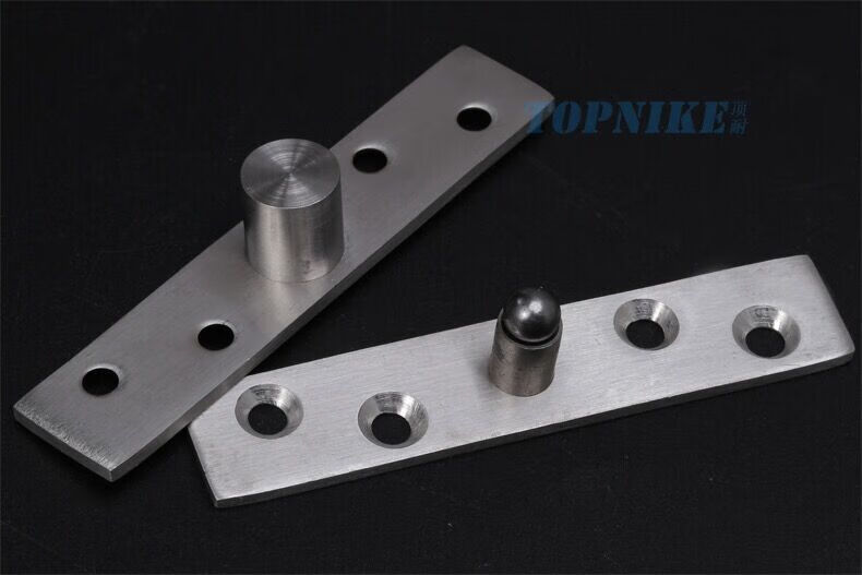 360度转轴木门暗藏顶头天地铰链天地轴上下天地合页小号中心轴一只