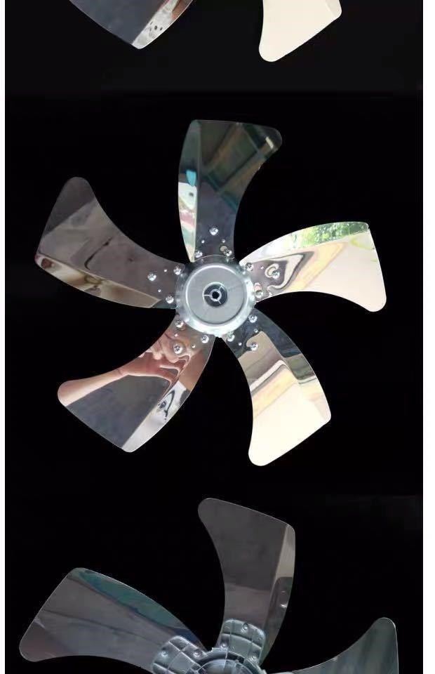 新型风扇叶子片通用风扇叶五叶通用铁风扇叶子大风量风扇叶片金属铝扇