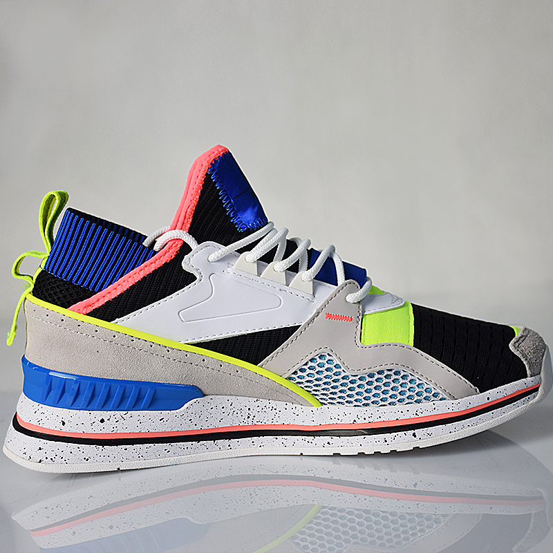 李宁男鞋启程001透气轻便跑步休闲情侣款慢跑运动鞋ym aglp007-3标准