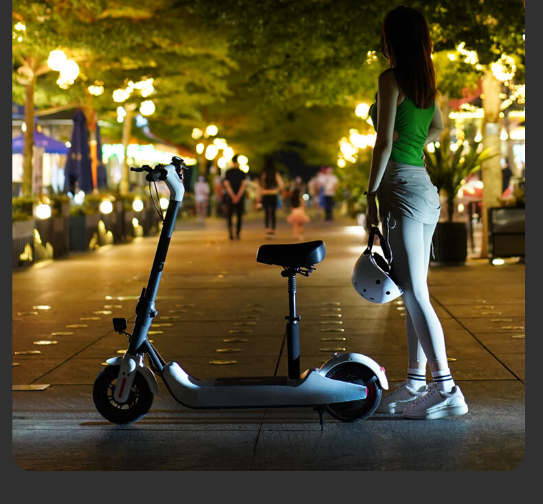 【闪电发货】小黄鸭儿童平衡车滑板车bremer电动滑板车折叠电动车坐骑