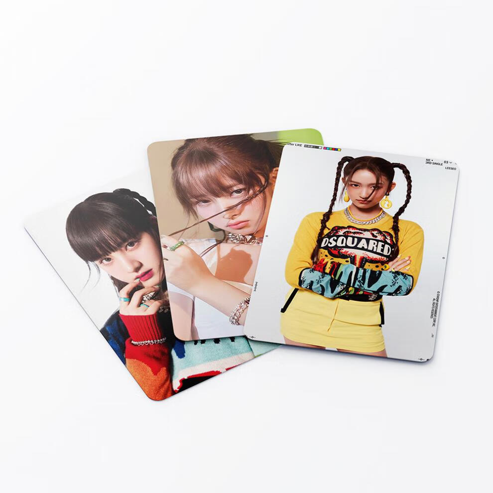 森尼熊张元英周边55张ive专辑lovedive小卡张元英安宥真liz小卡lomo卡