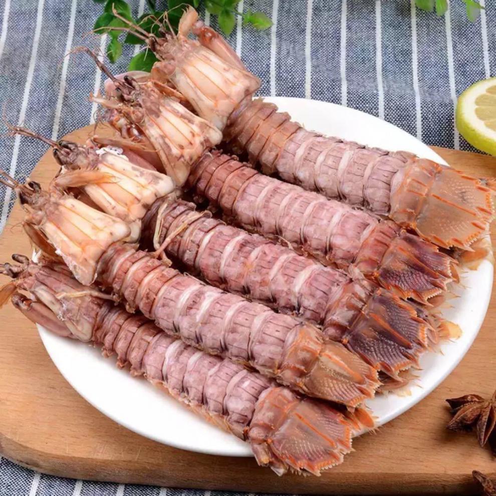 皮皮虾野生皮皮虾清蒸活蒸冷冻琵琶虾虾爬子富贵爬爬虾海鲜水产 公母