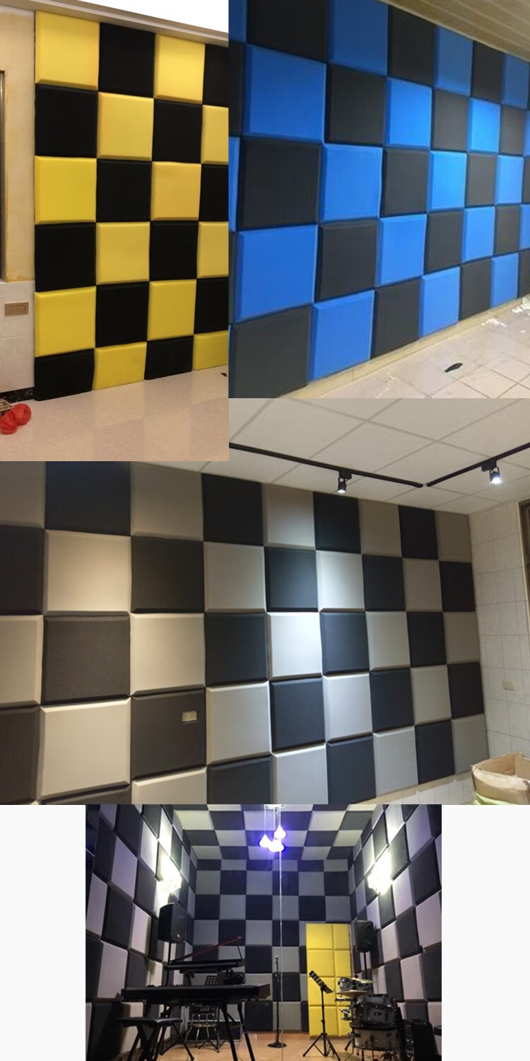 消音器房间降噪器卧室隔音器家用墙面吸音棉装饰板雨外机神器幼儿园