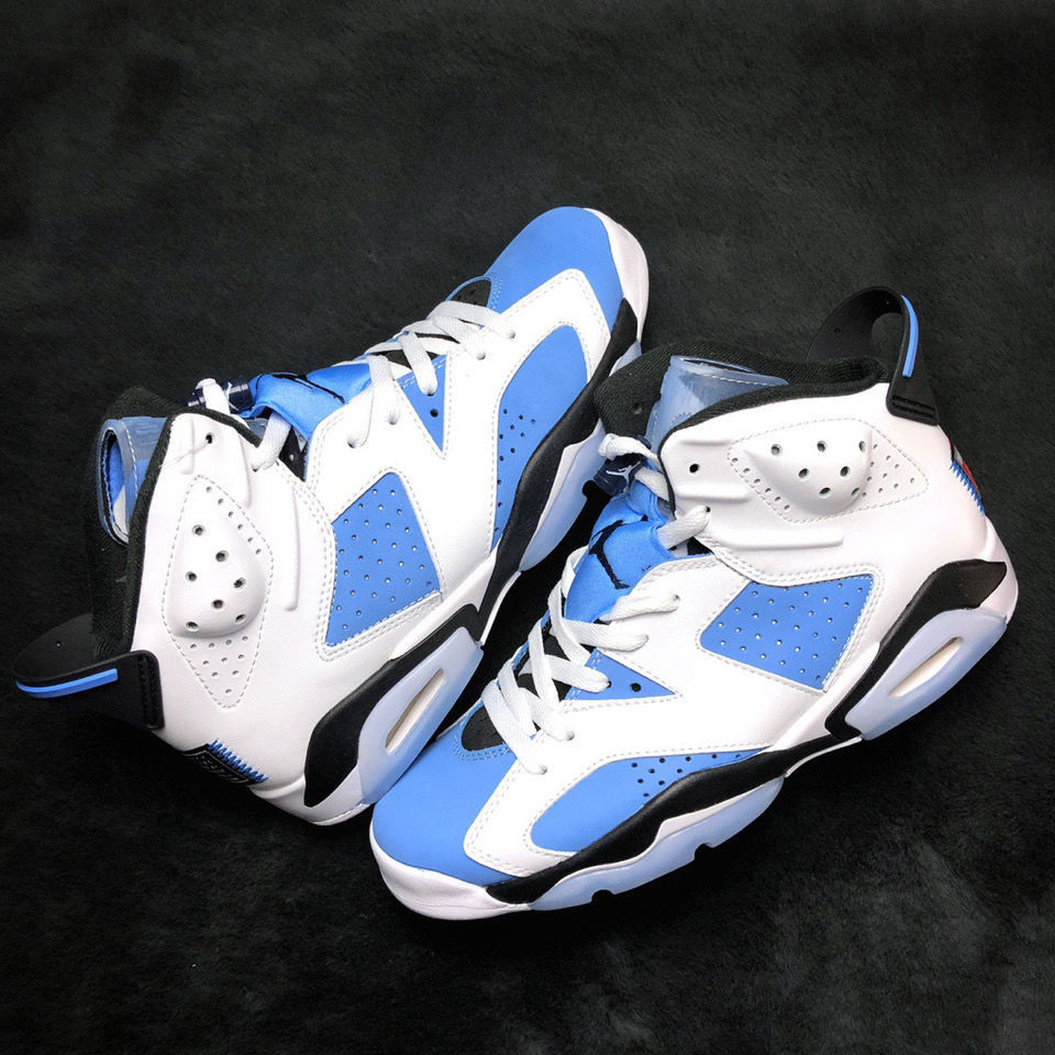 unc aj6北卡蓝乔6大学蓝高帮篮球鞋休闲运动鞋男鞋ct8529-4 aj6 aj6