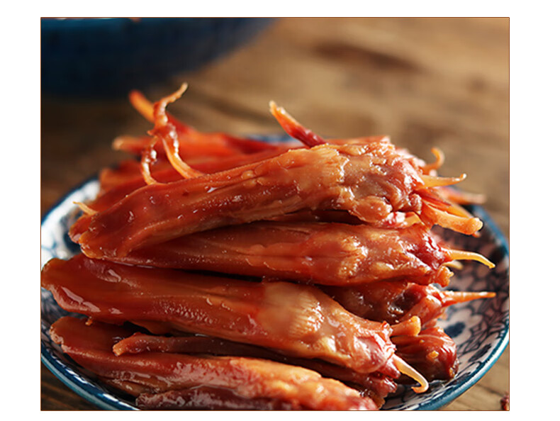 藤桥古镇鸭舌温州特产鸭舌475克 零食小吃原味/麻辣酱鸭舌头即食 藤桥