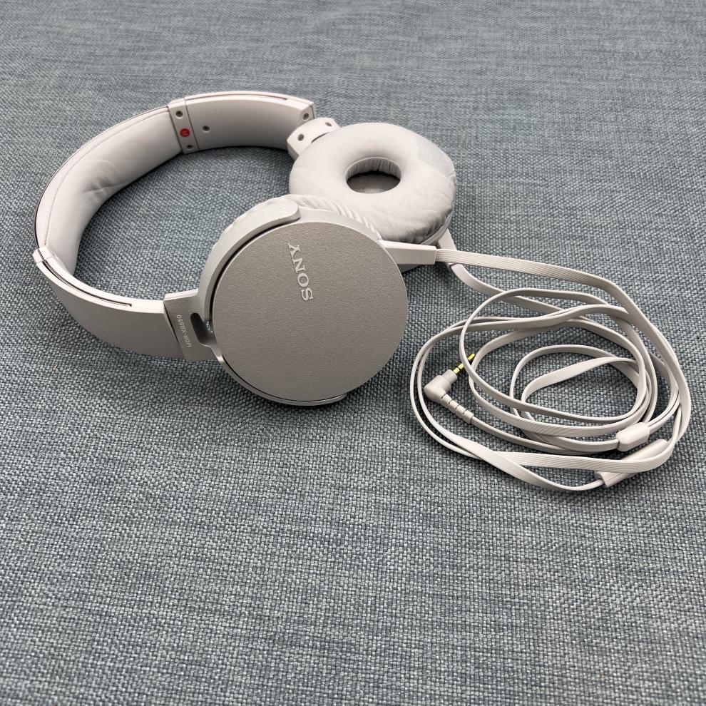 索尼(sony) sony/索尼 mdr-xb550ap头戴耳机重低音有线电脑手机通用